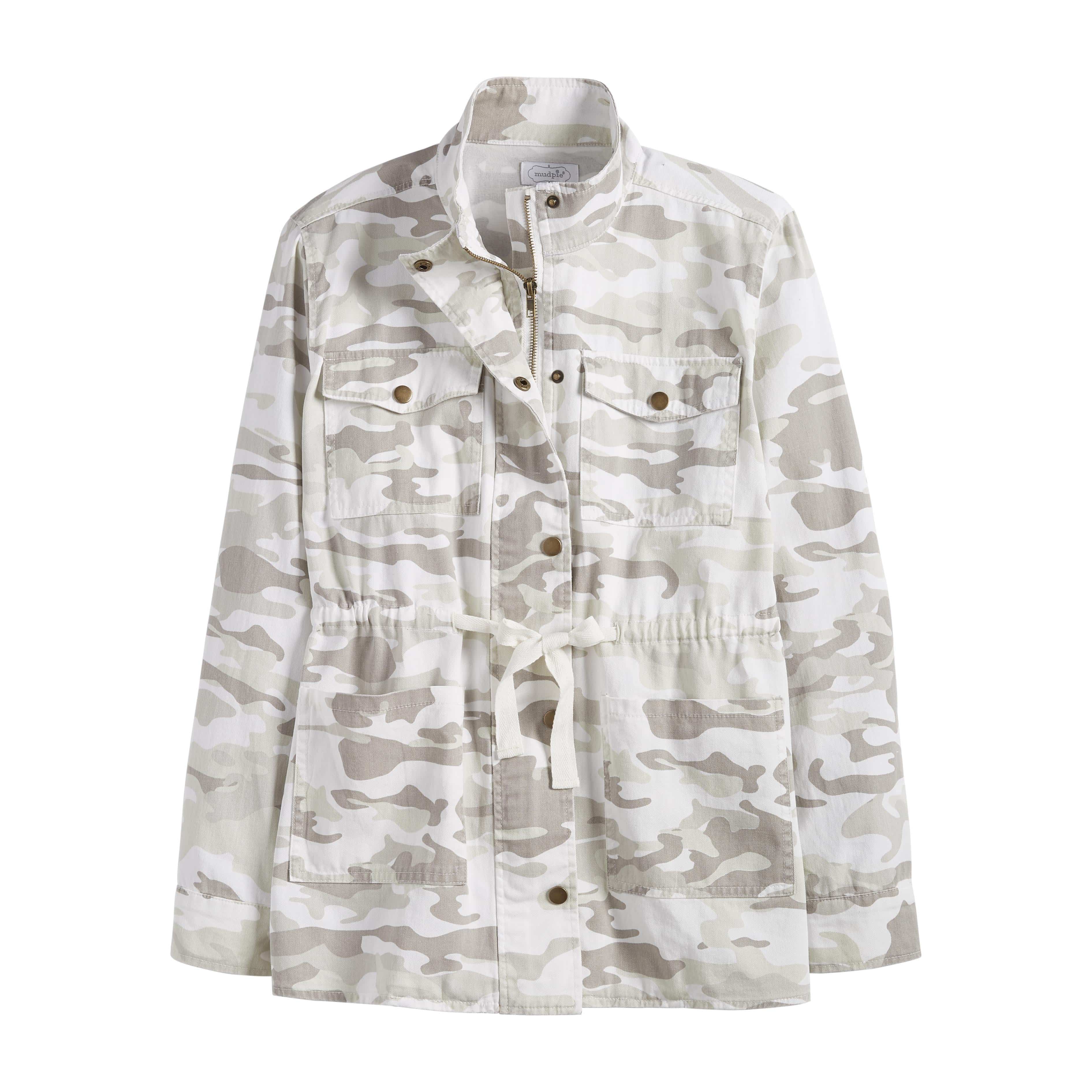 White Camo Porter Utility Jacket