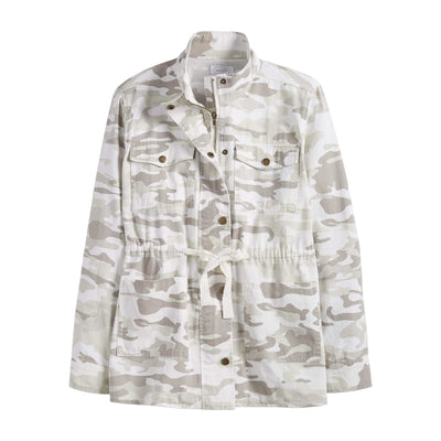 White Camo Porter Utility Jacket
