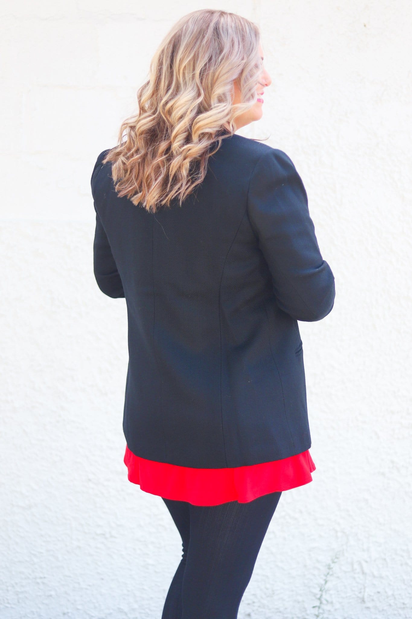 Black Wool Blazer