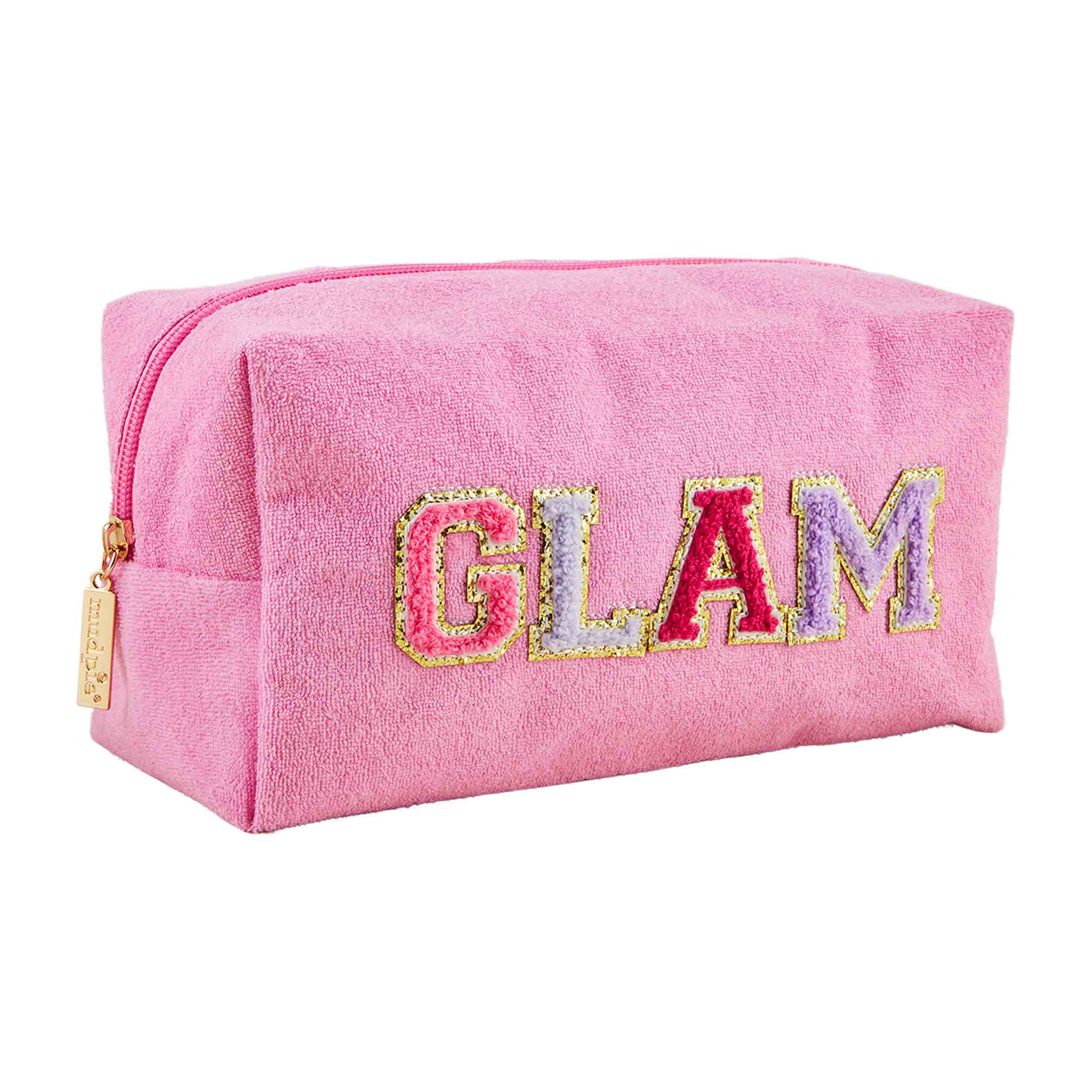 Pink Terrycloth Pouch
