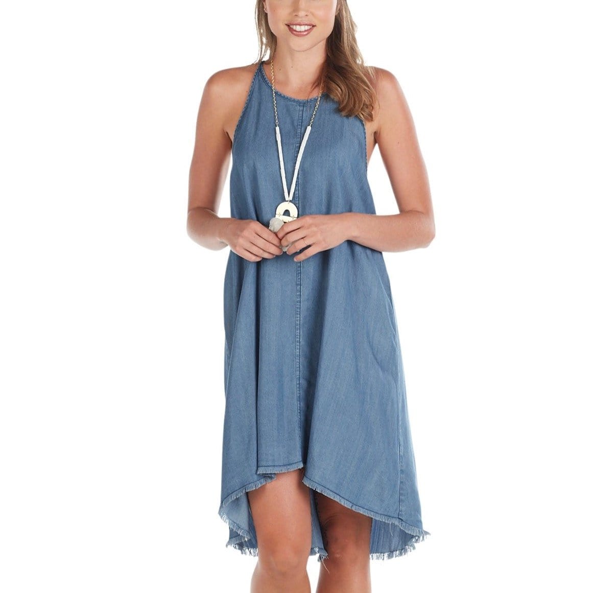 Blue Ryan Swing Dress