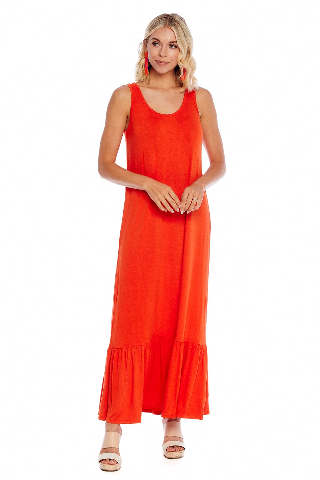 Orange Alice Maxi Dress