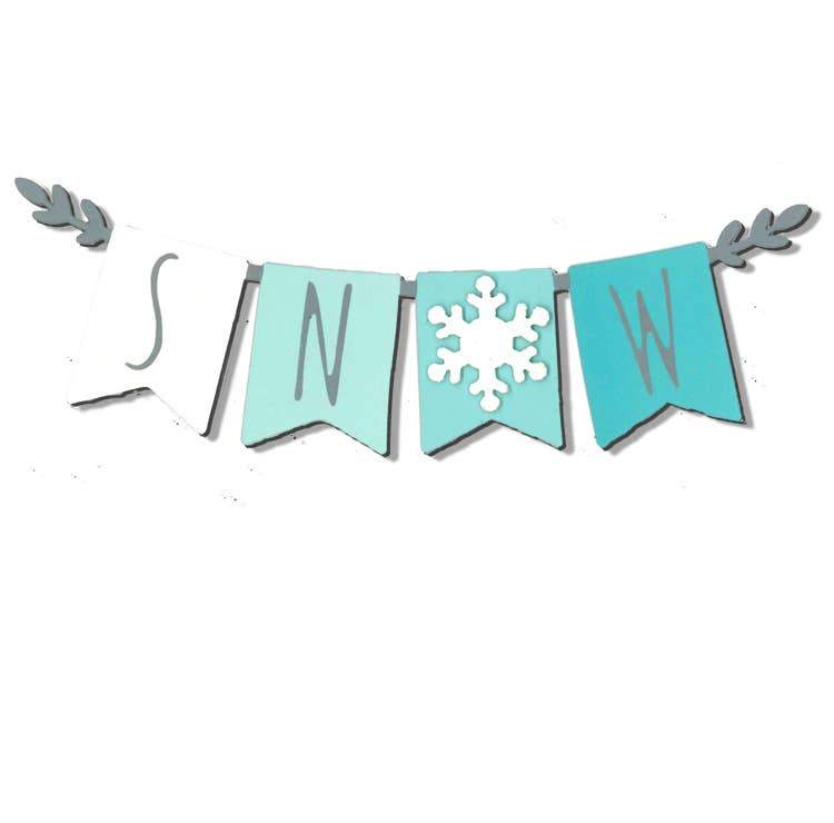 Snow Banner Magnet