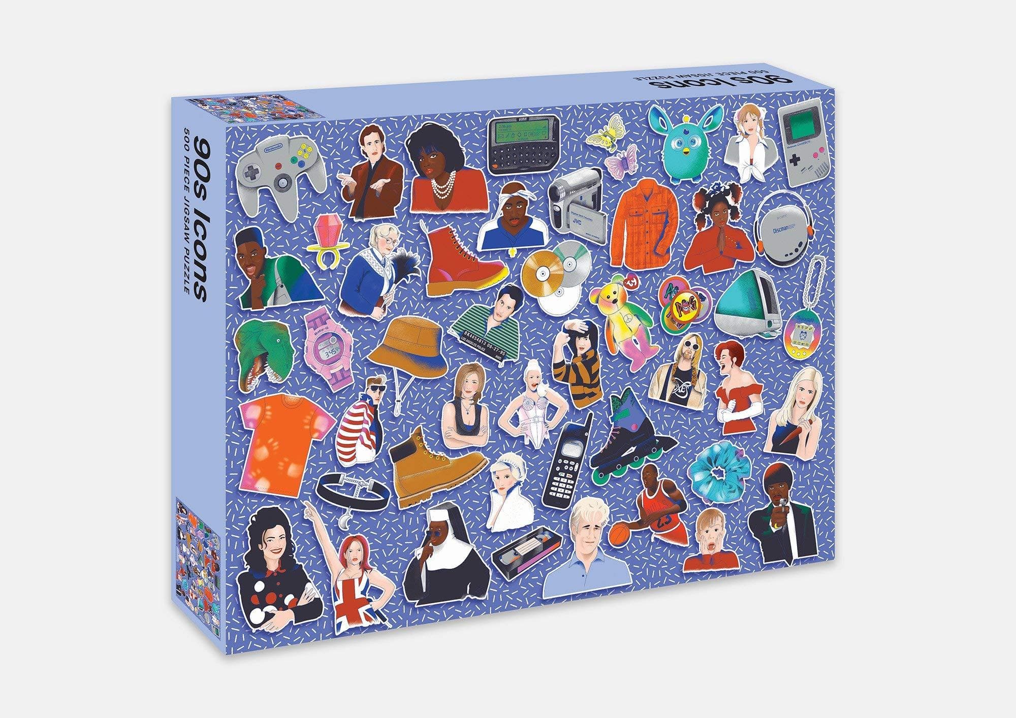 500pc Jigsaw Puzzle 90's Icons