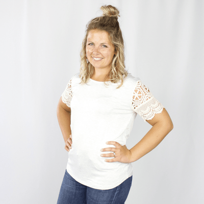 Crochet Sleeve Top