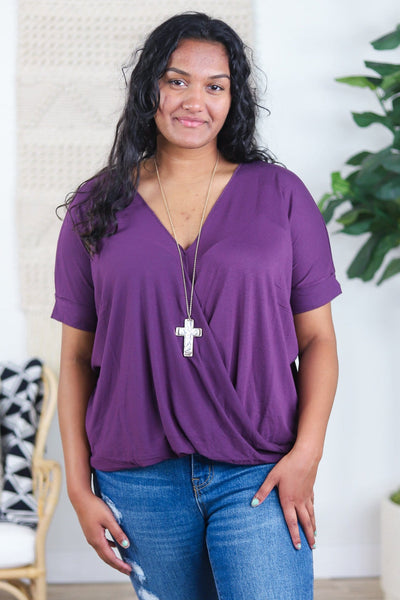 Cross Front Top