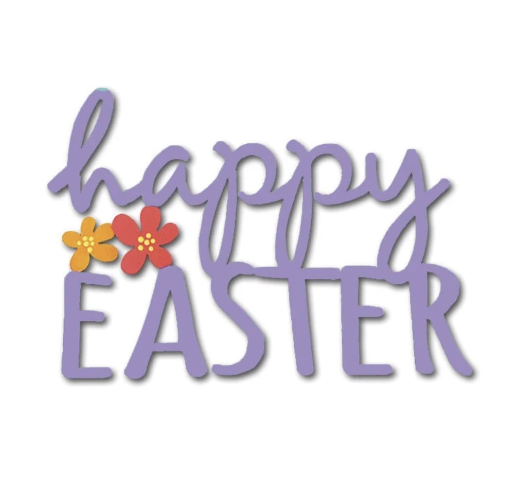 Happy Easter Purple- Preorder