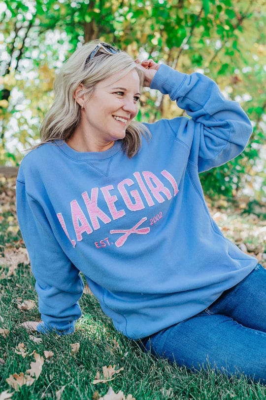 Peri Sanded Fleece Crew Neck Sweatshirt