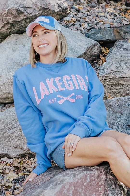 Peri Sanded Fleece Crew Neck Sweatshirt