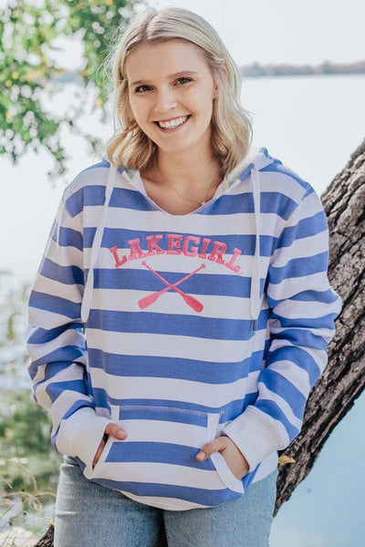 Lakeside Stripe Hoodie