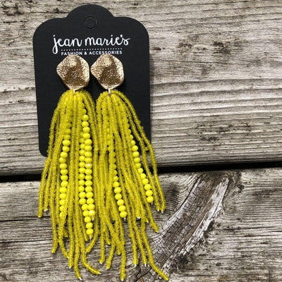 Summer Sun Beaded Earrings