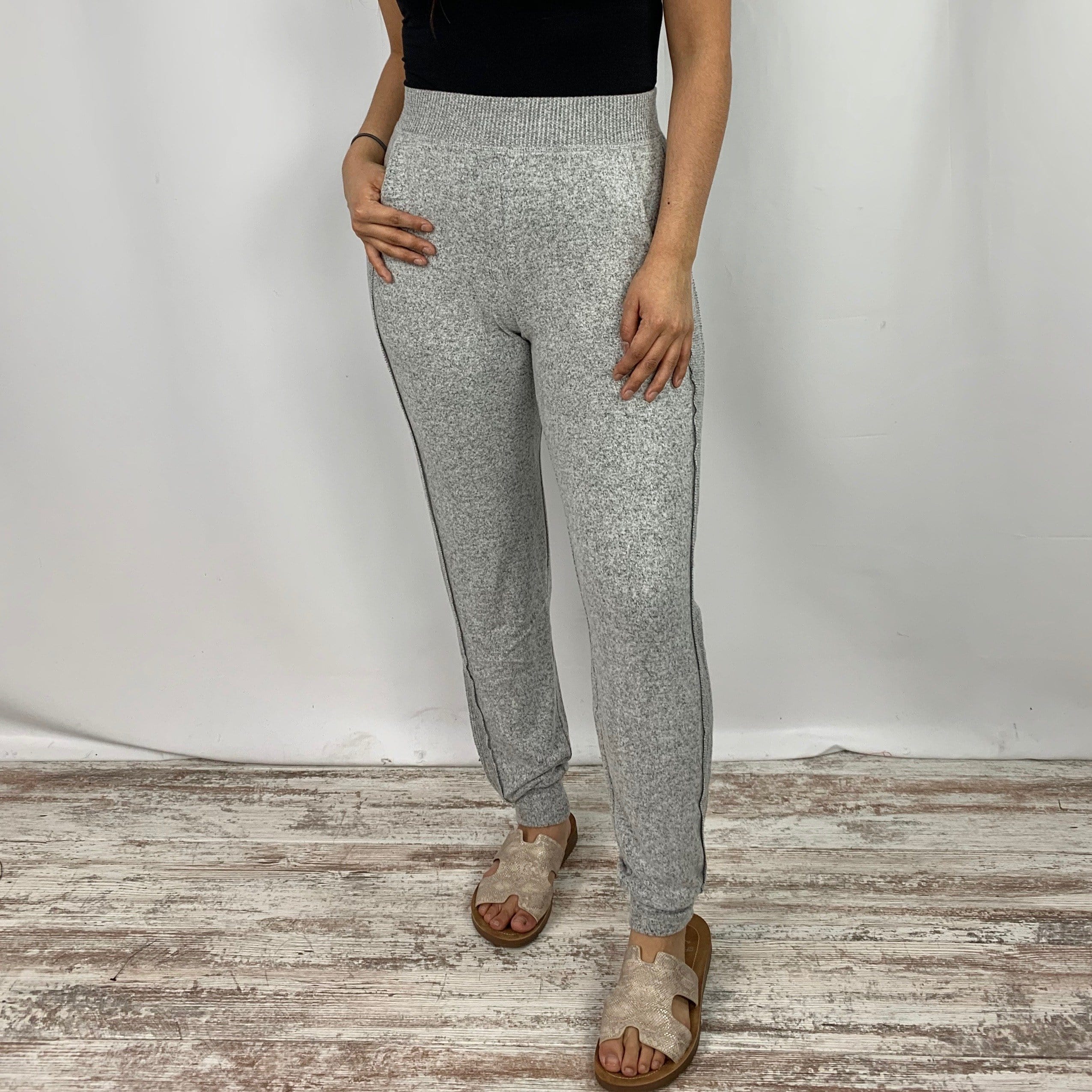 Knit Sweater Jogger Pants