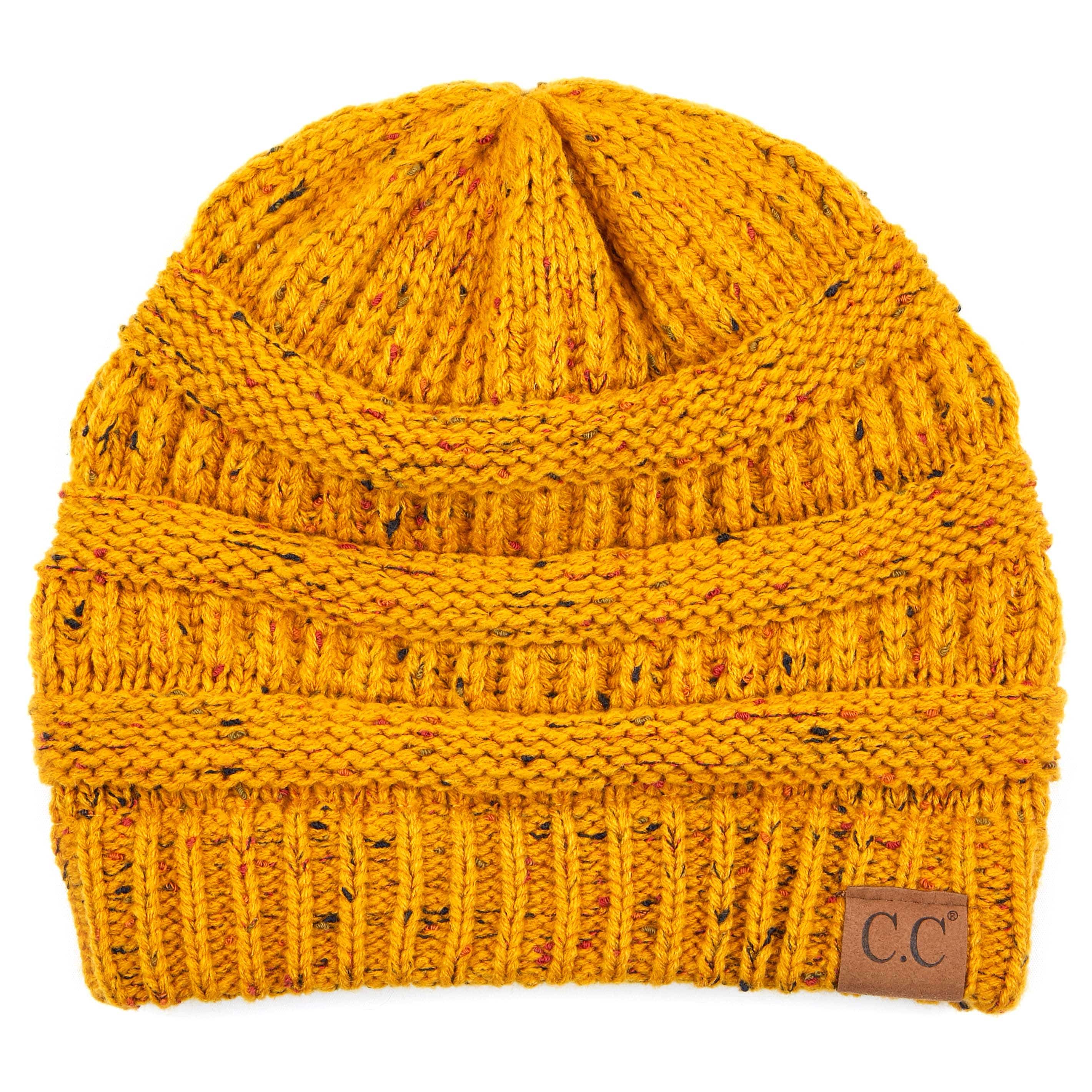 Cable Knit Confetti Hat