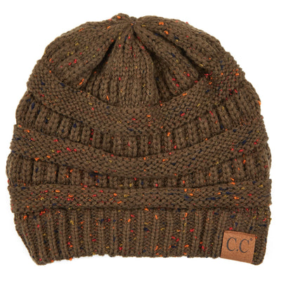 Cable Knit Confetti Hat