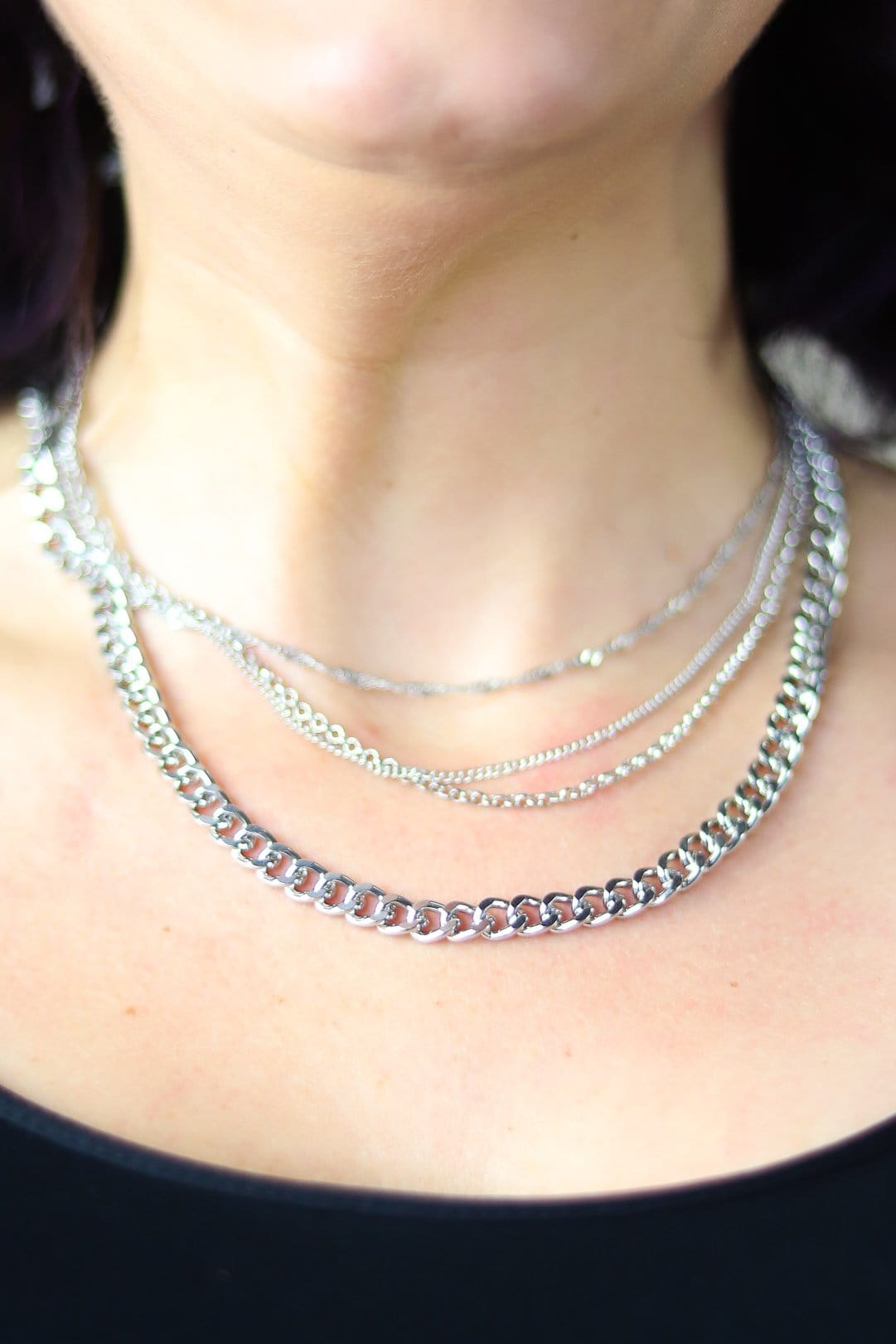 Quad Chain Necklace