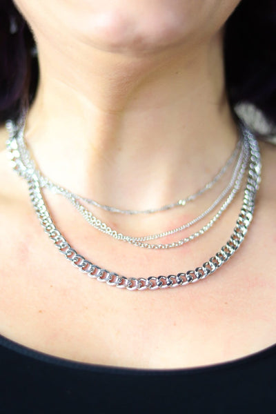 Quad Chain Necklace