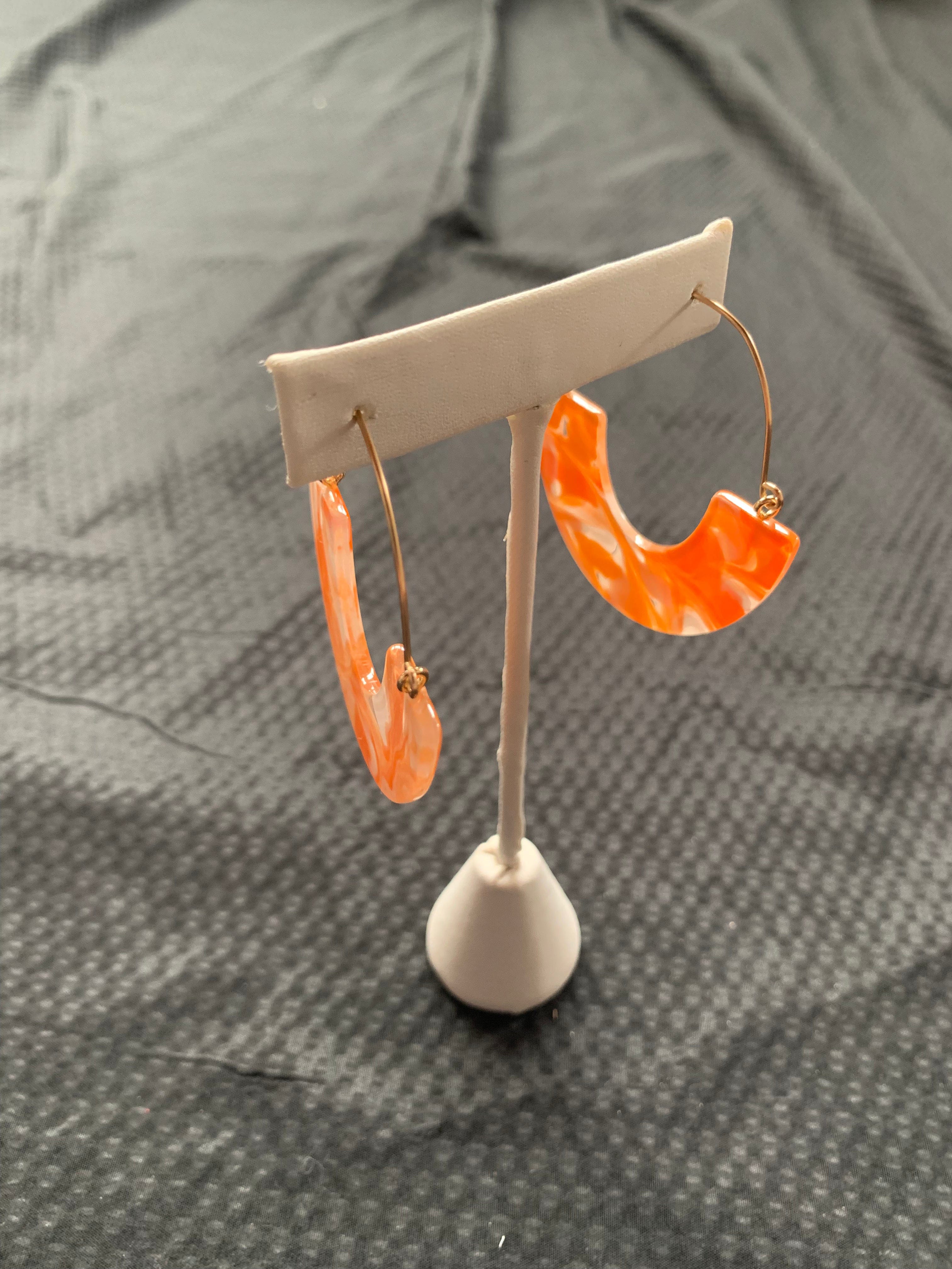 Creamsicle Earring