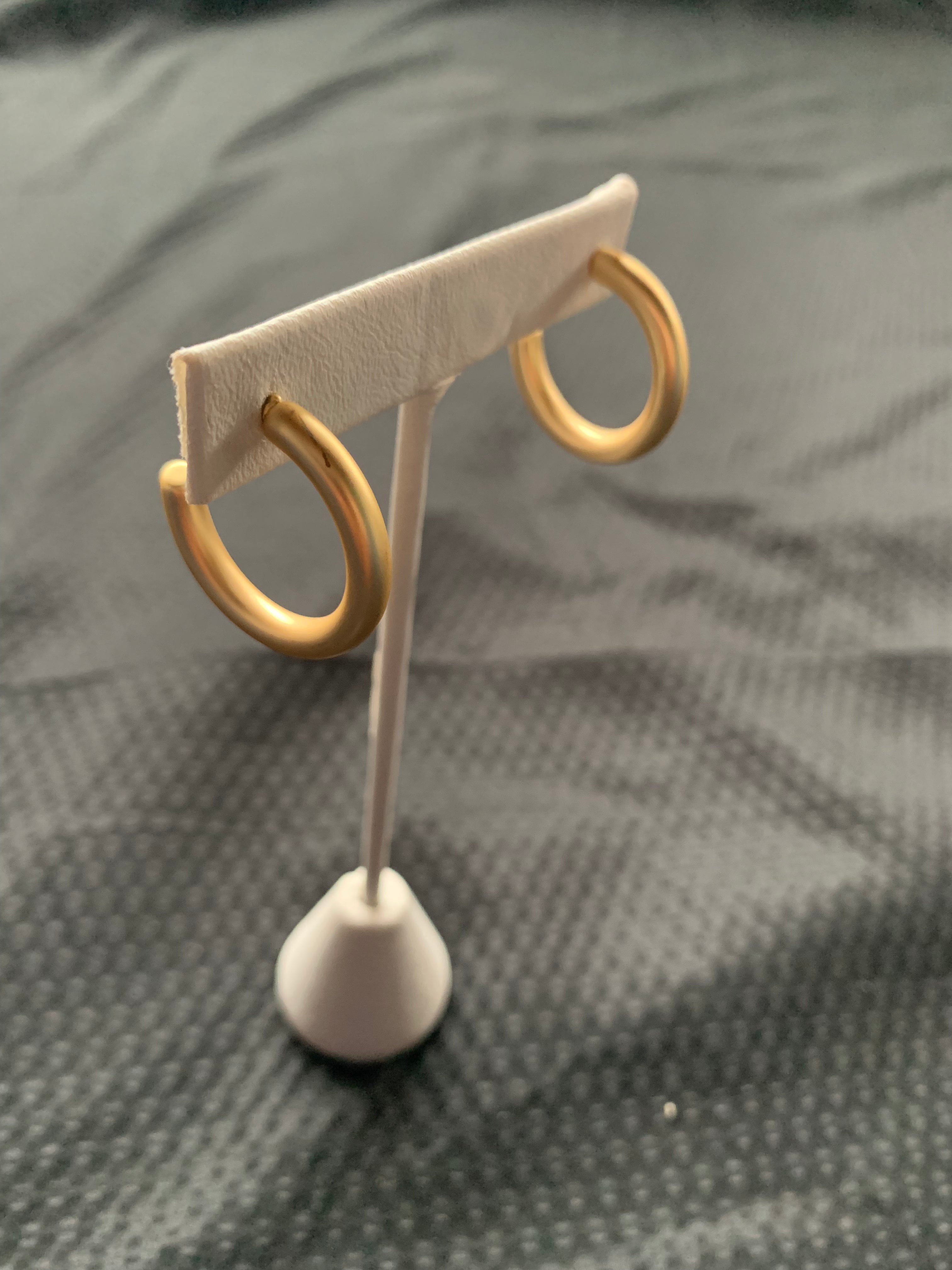 Glam Hoop Earrings