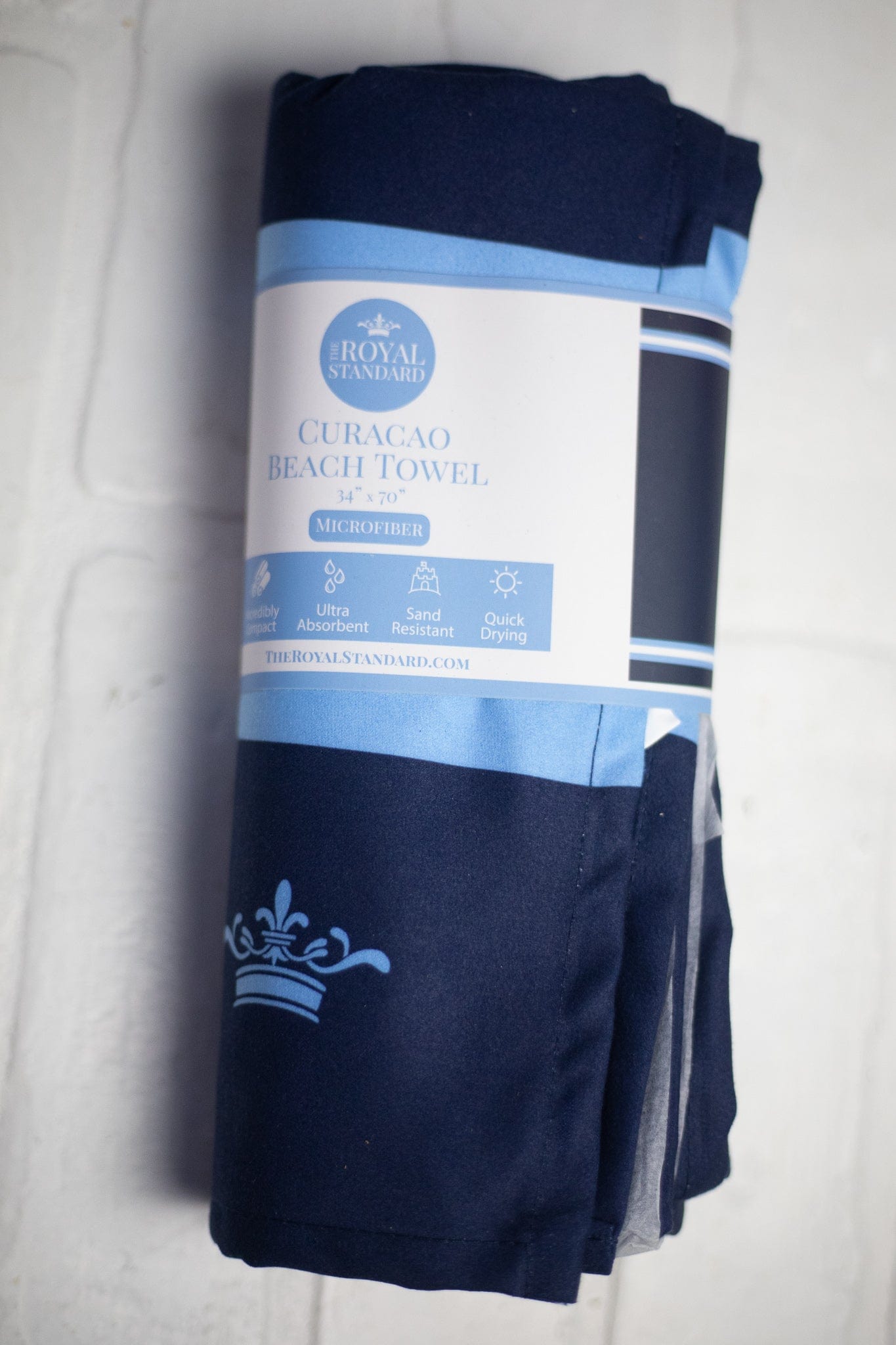 Curacao Beach Towel - Blue