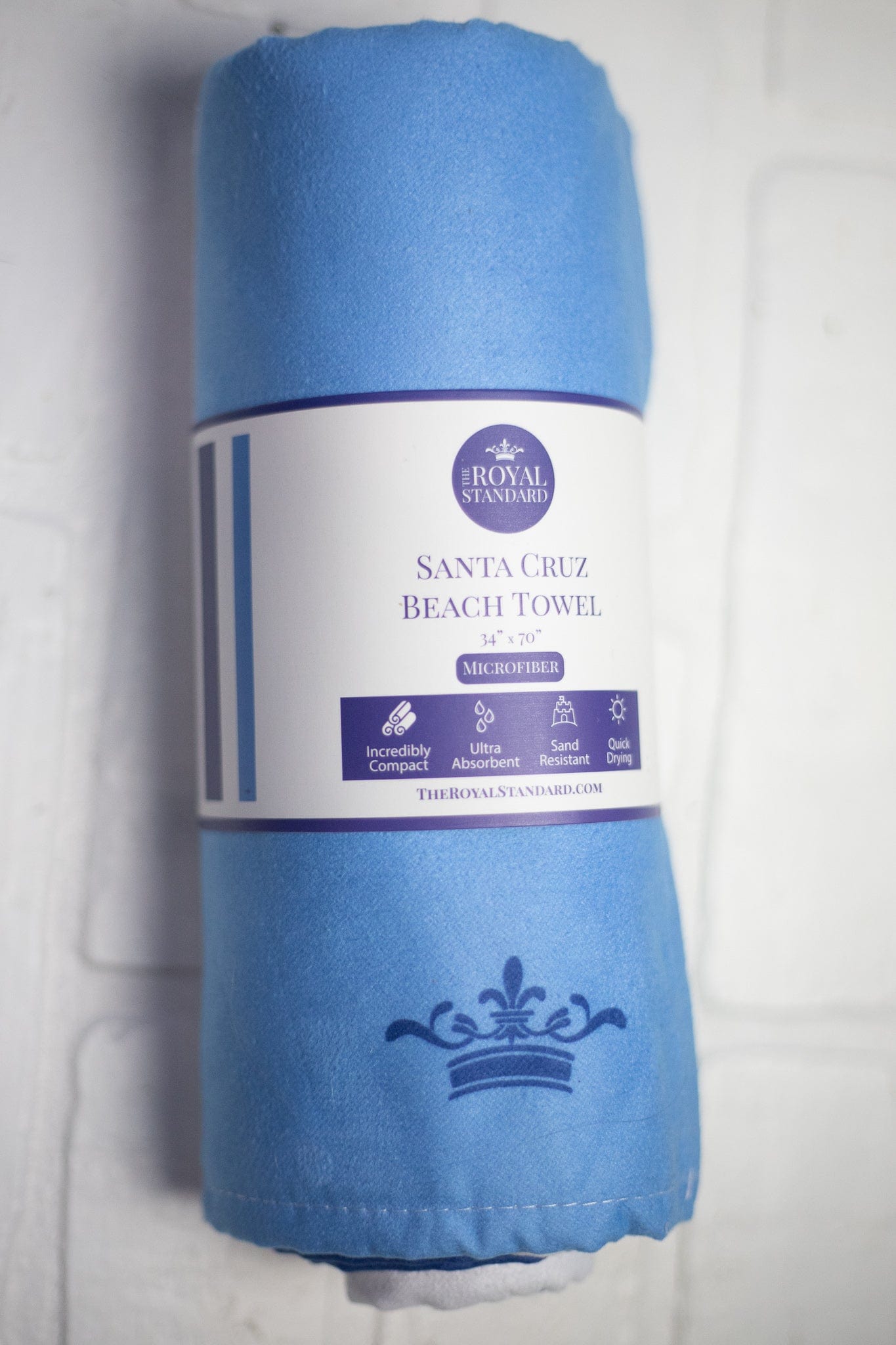 Santa Cruz Beach Towel - Blue