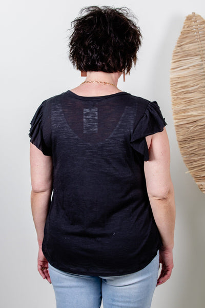 Flutter Sleeve Tee