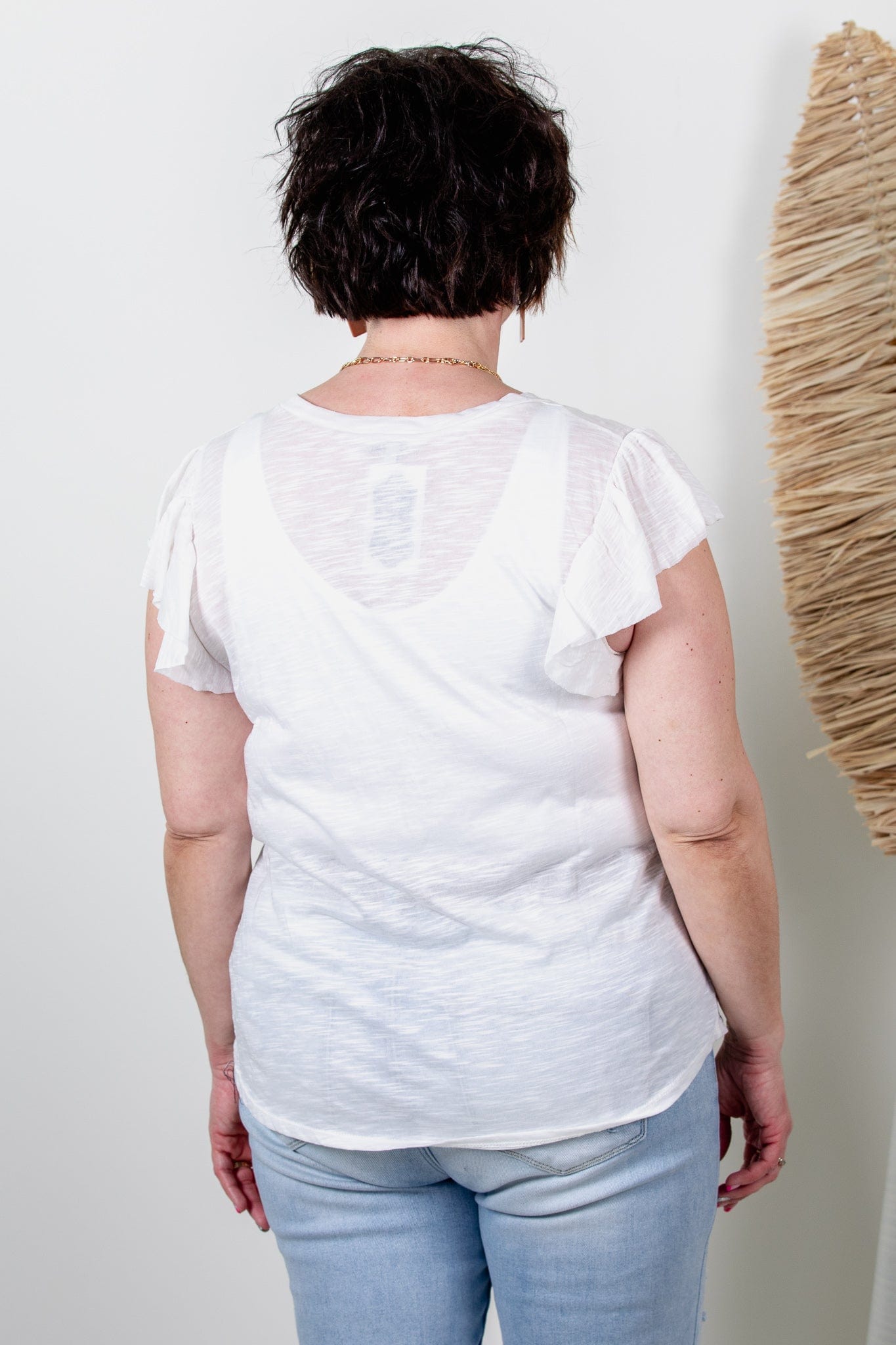 Flutter Sleeve Tee