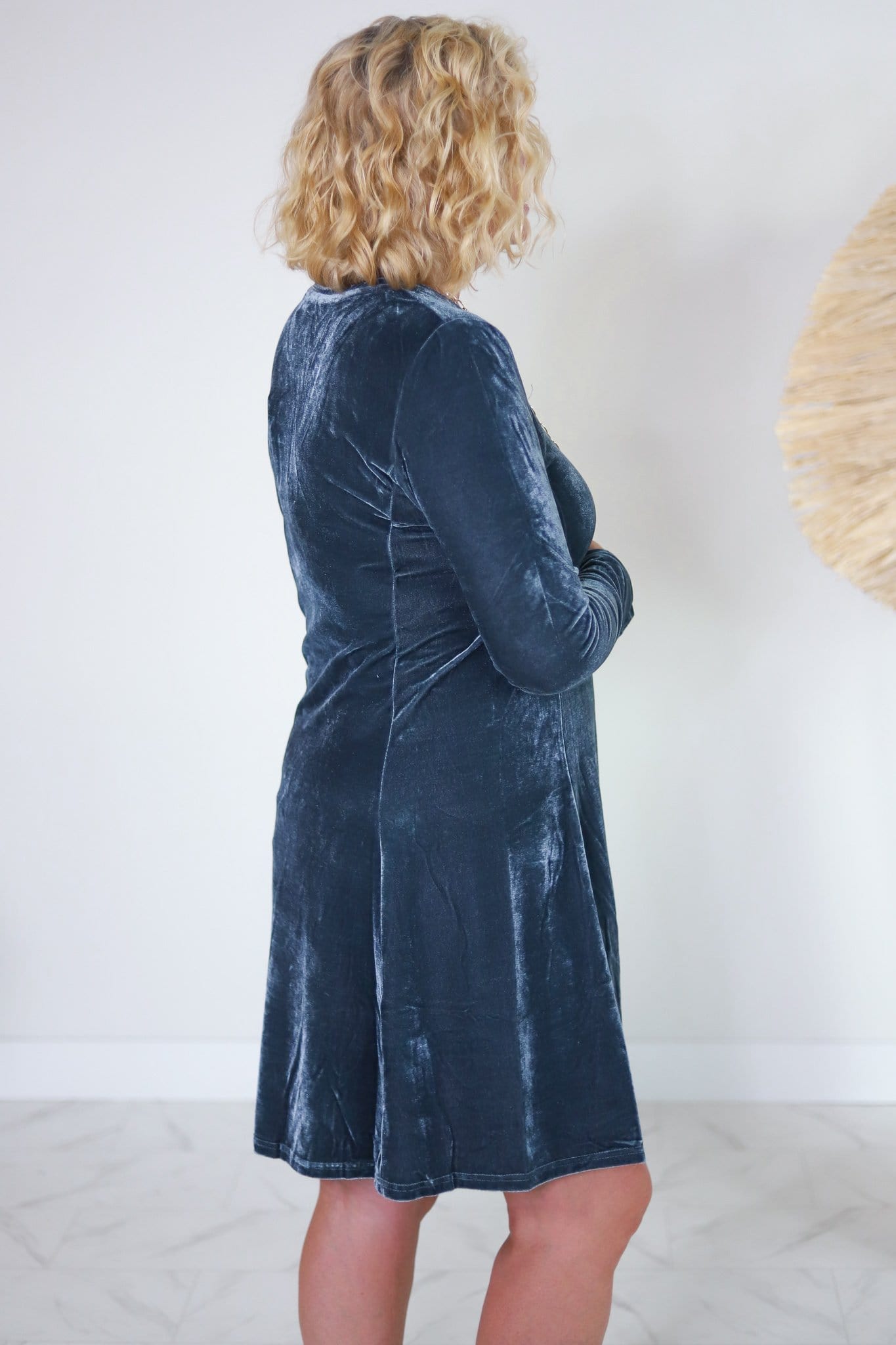 Ava A-line Knit Dress