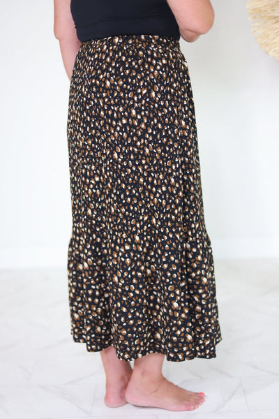 Dalmatian Dot Crinkle Skirt