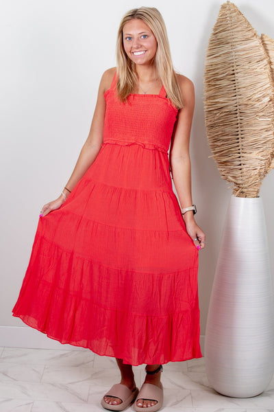 Beach Days Ruffle Dress