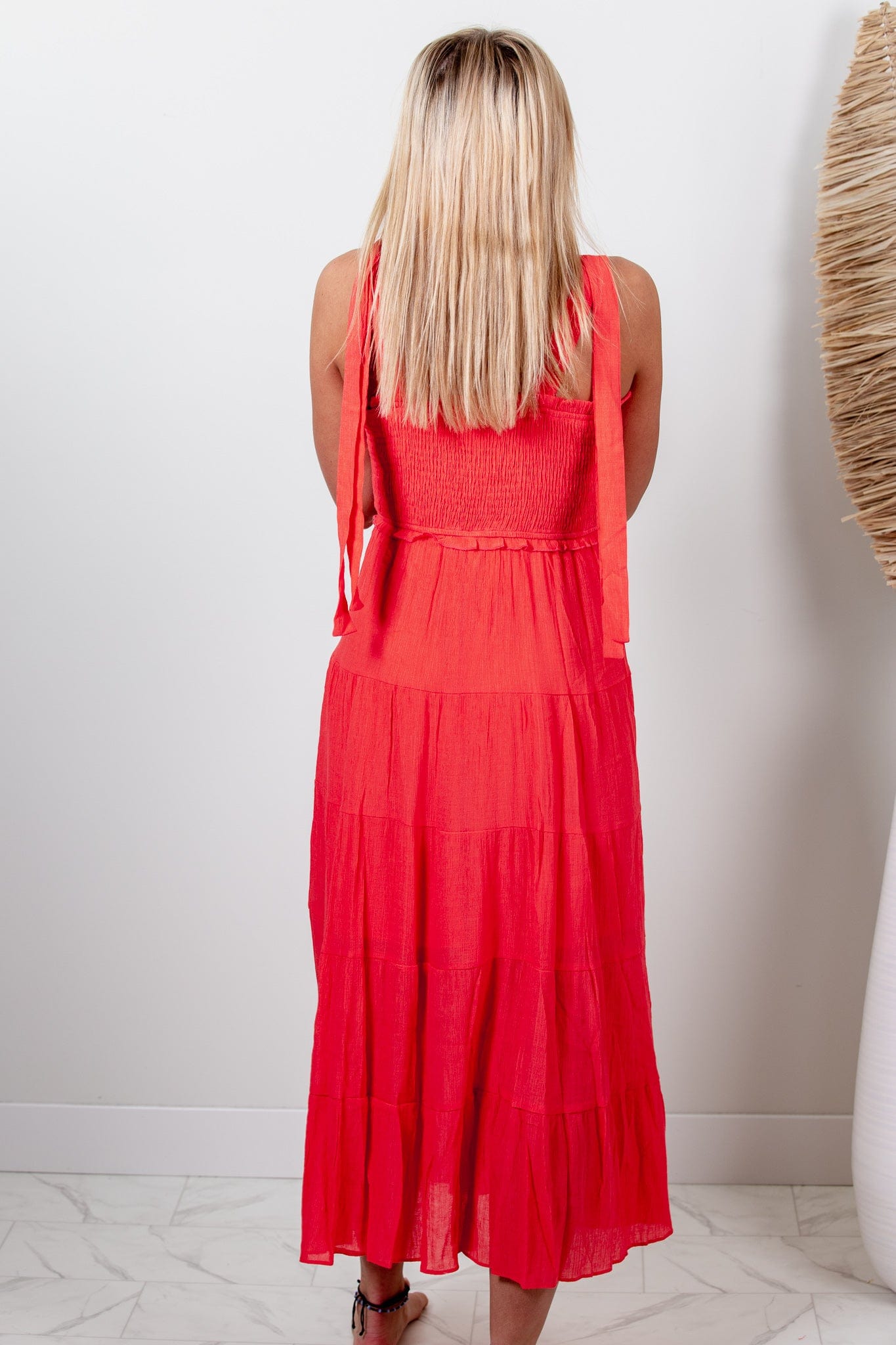 Beach Days Ruffle Dress