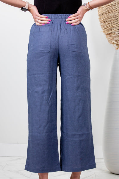 Woven Denim Wash Pant