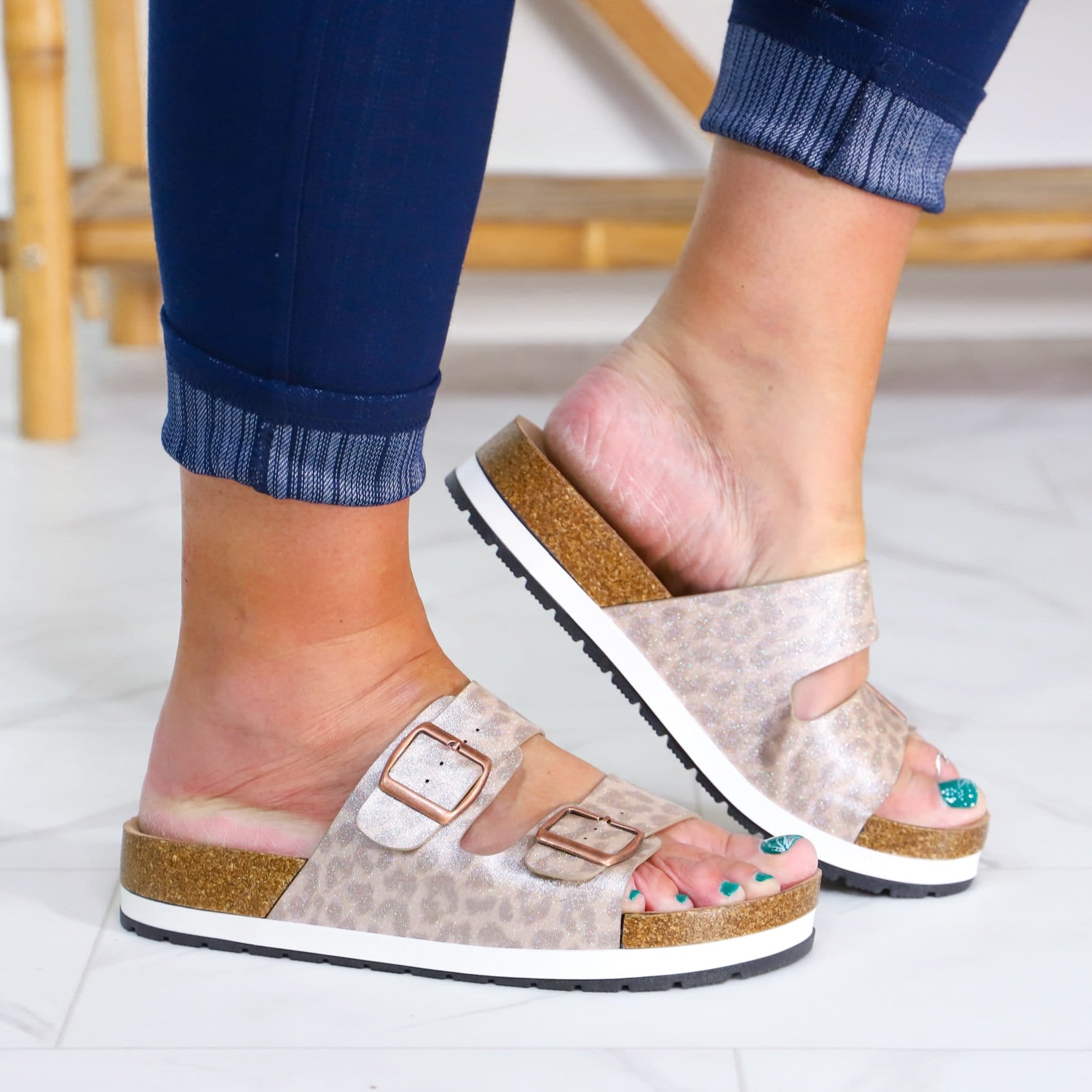 Tan Beach Babe Sandals