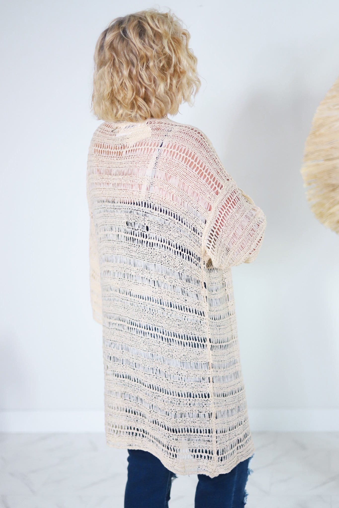 Open Knit Cardigan