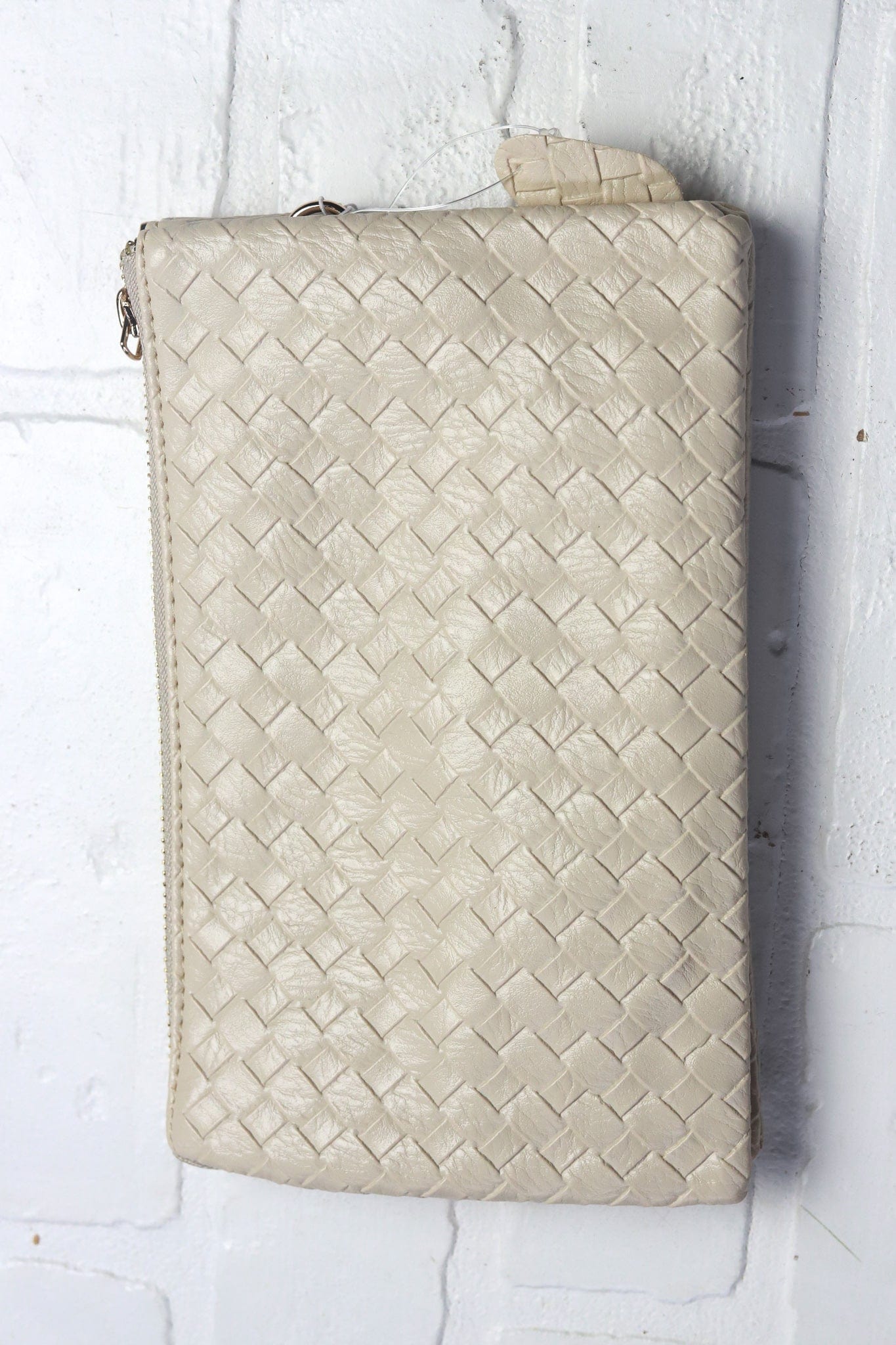 Ivory Voyager Woven Crossbody