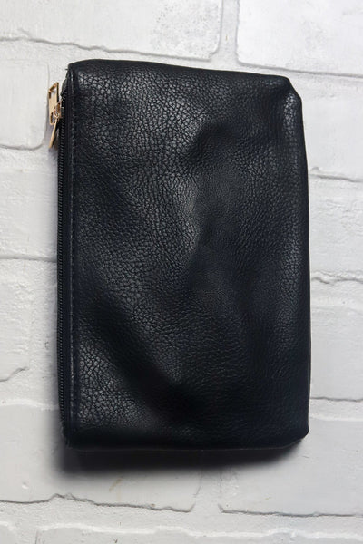 Black Traveler Clutch