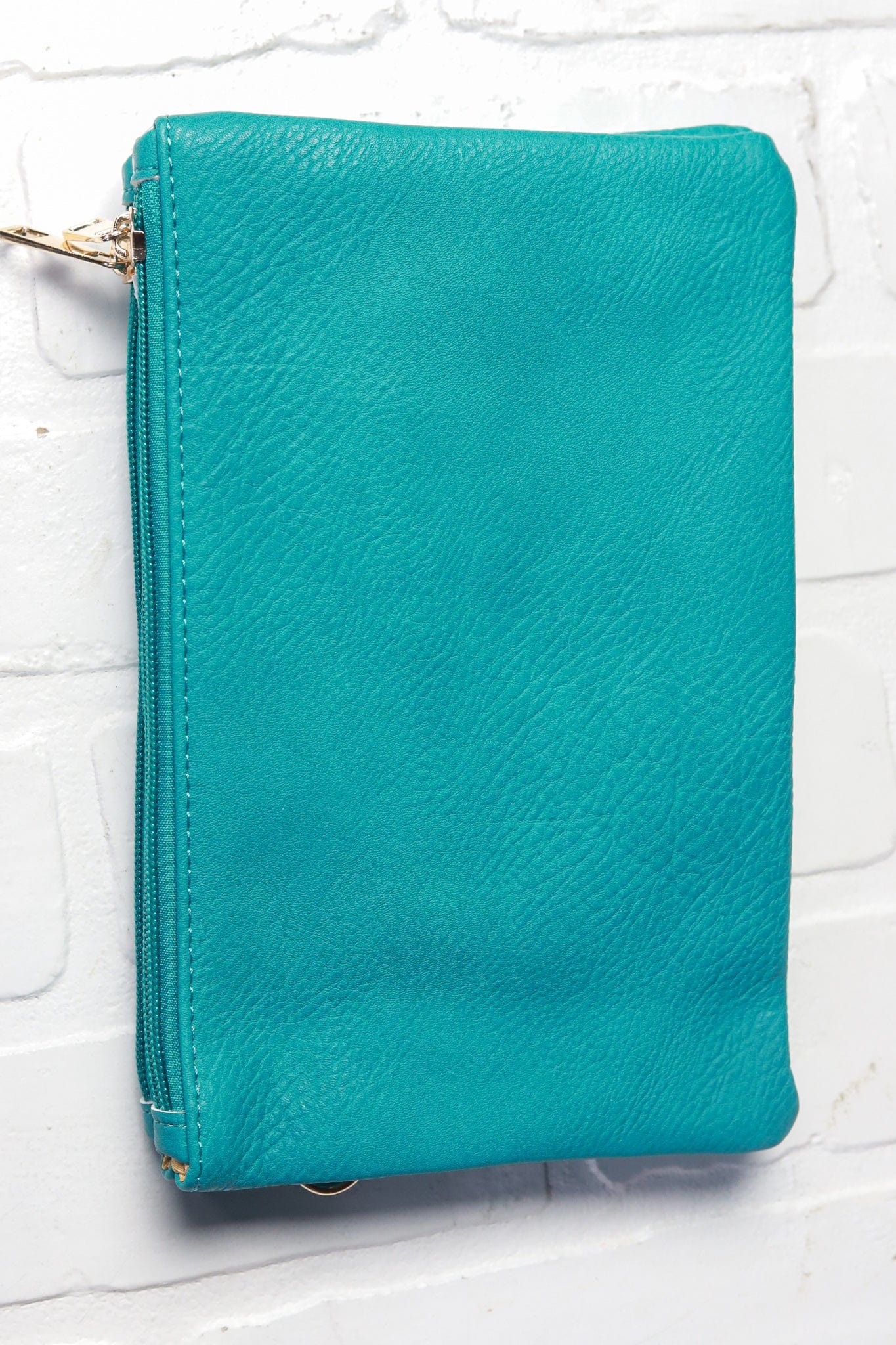 Teal Traveler Clutch
