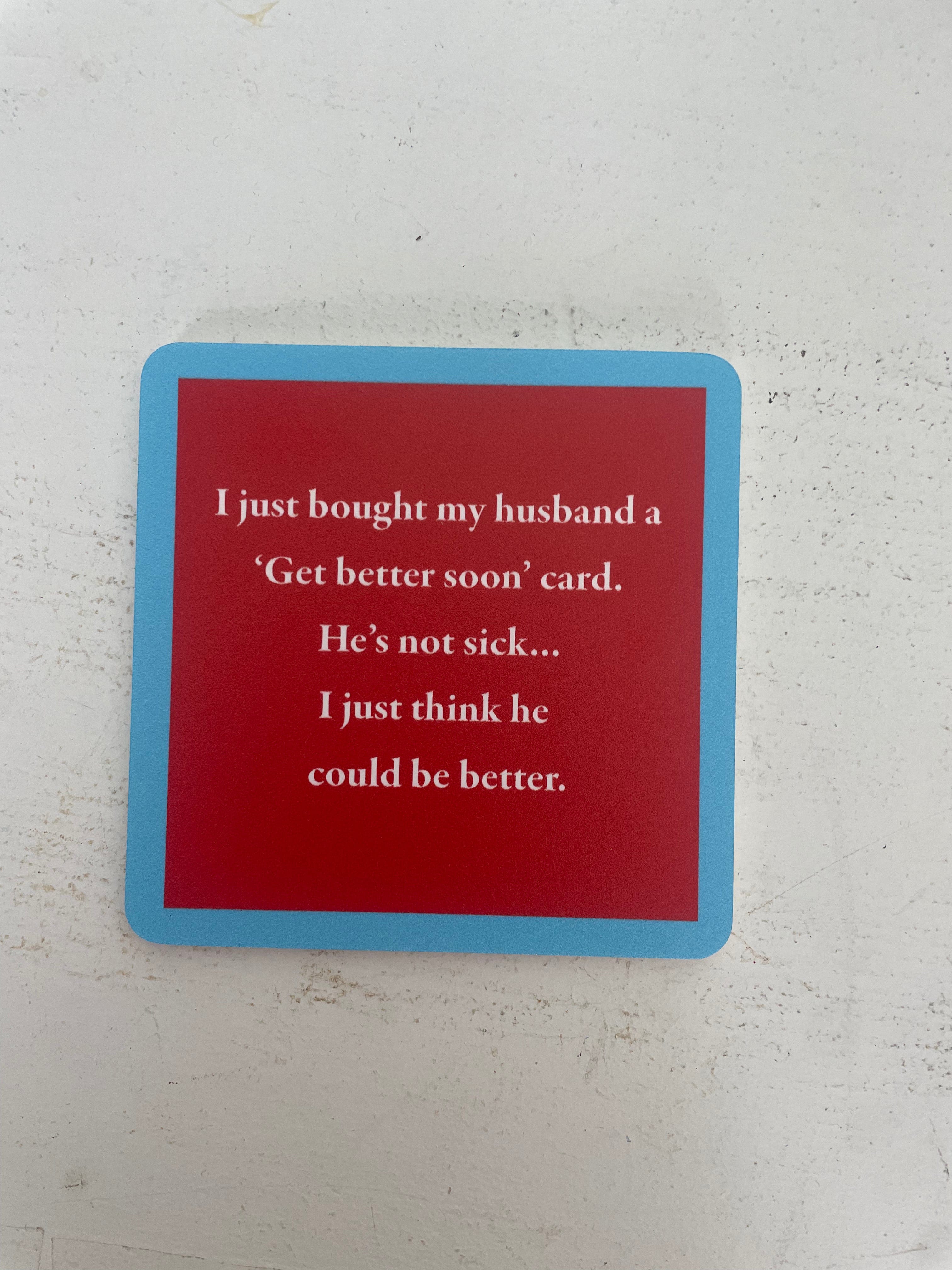 Get Better Soon Coaster