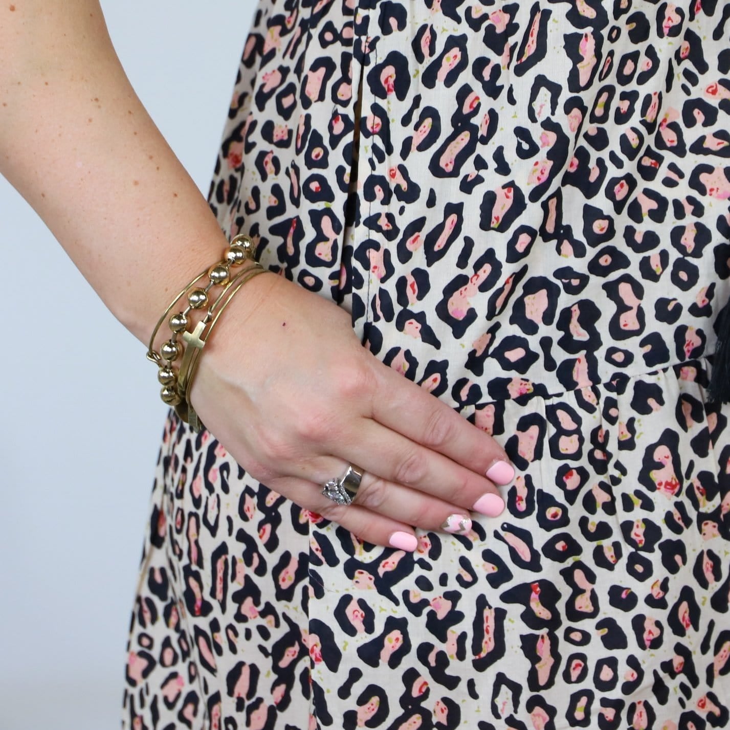 Eason Leopard Maxi Dress
