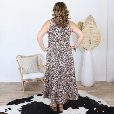Eason Leopard Maxi Dress