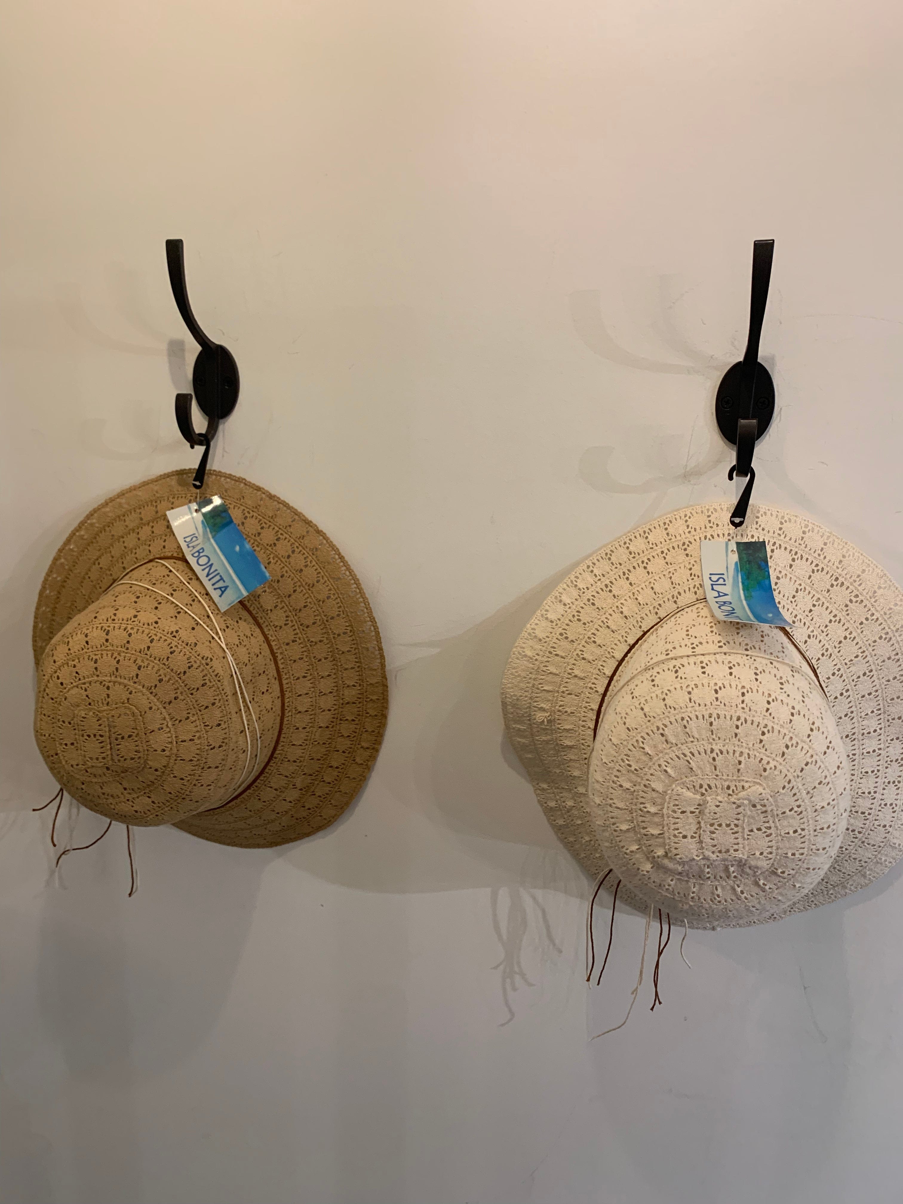 Woven Lace Beach Hat