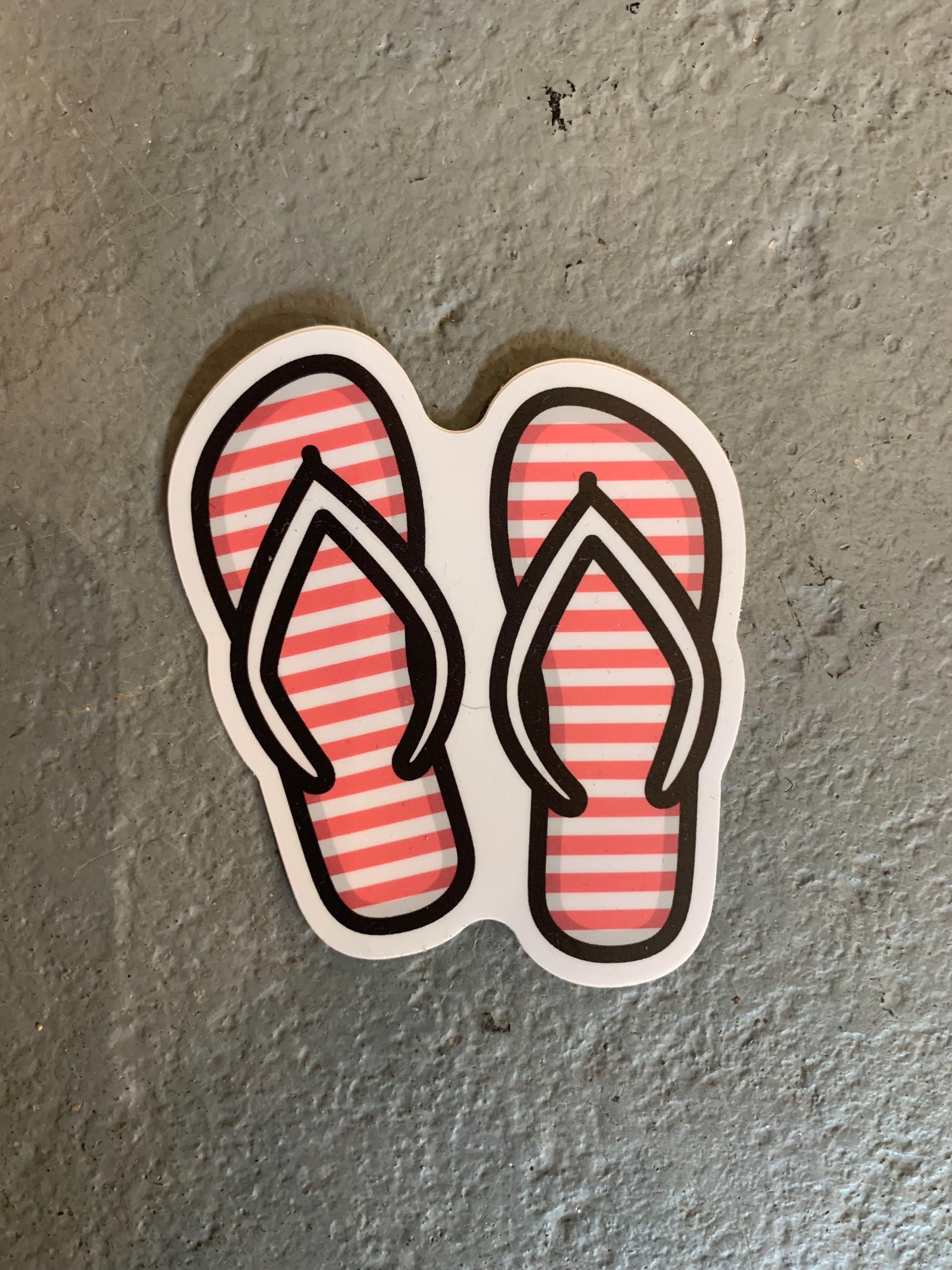 Flip Flips Sticker