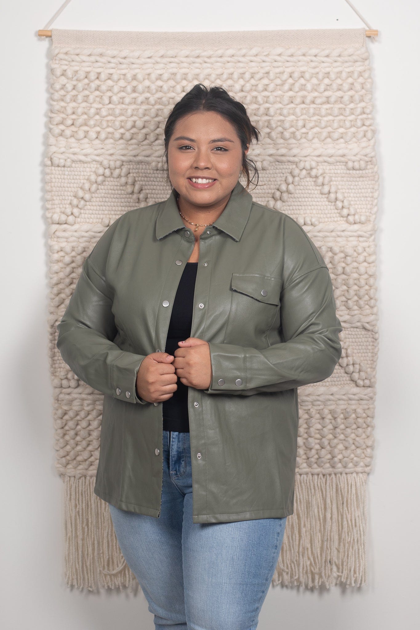 leather jacket