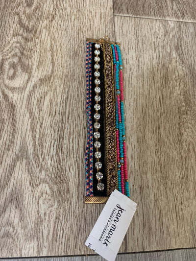 Multi Beaded Clasp Bracelet