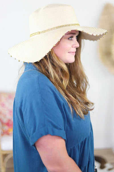 Gold Accent Sunhat