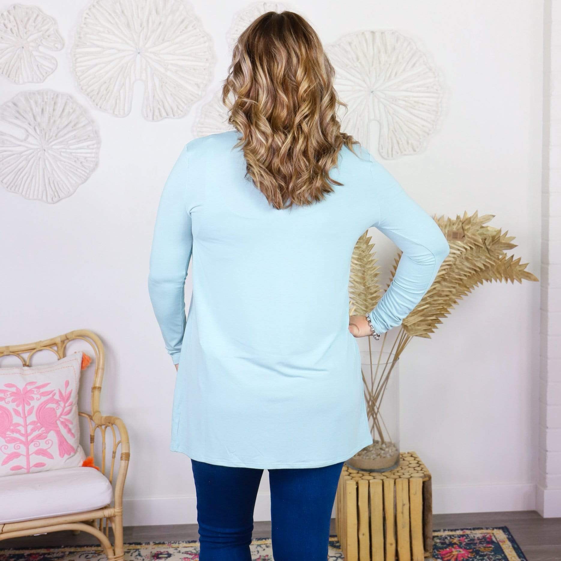 Slouchy Pocket Open Cardigan - Bright Collection