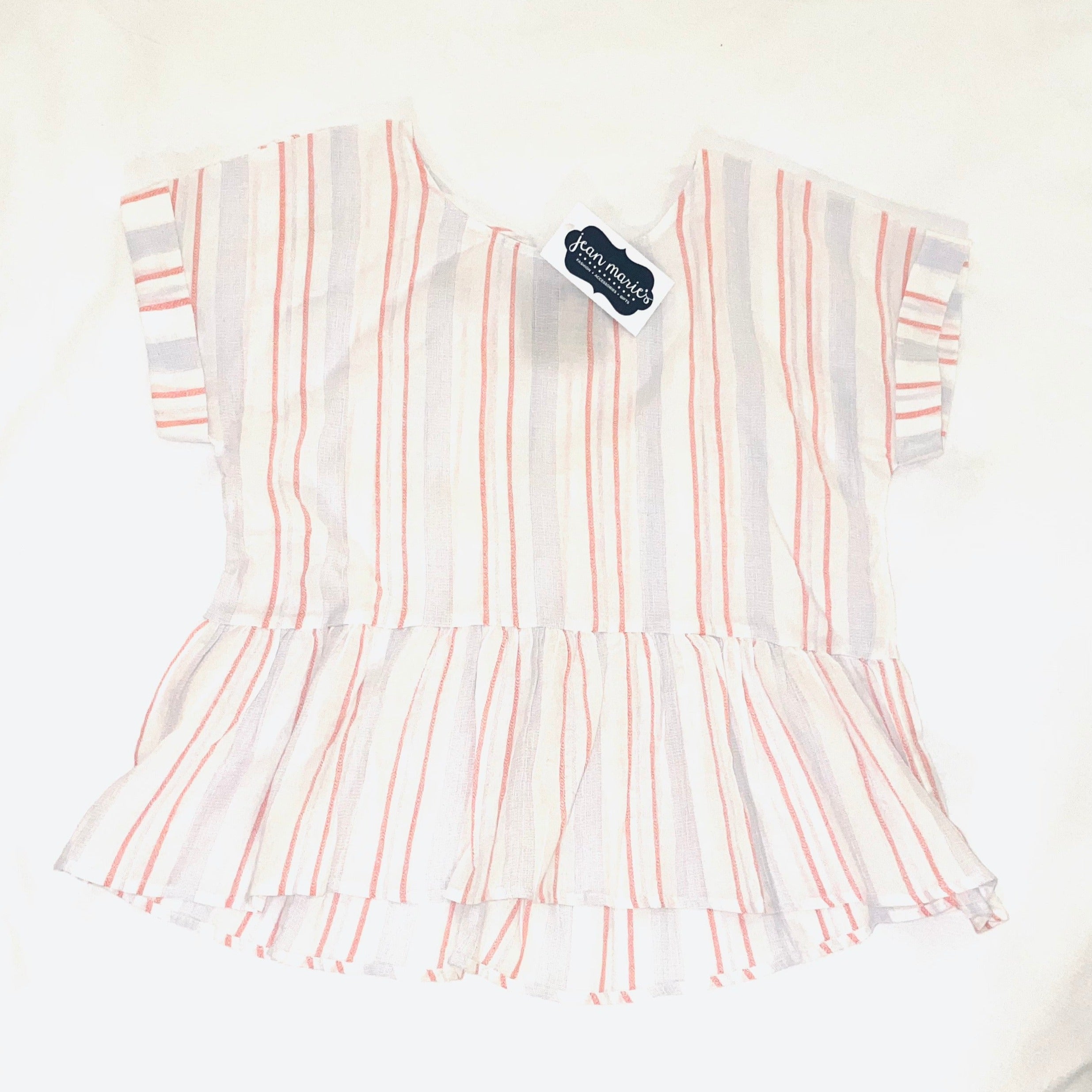 Cabana Stripe Short Sleeve