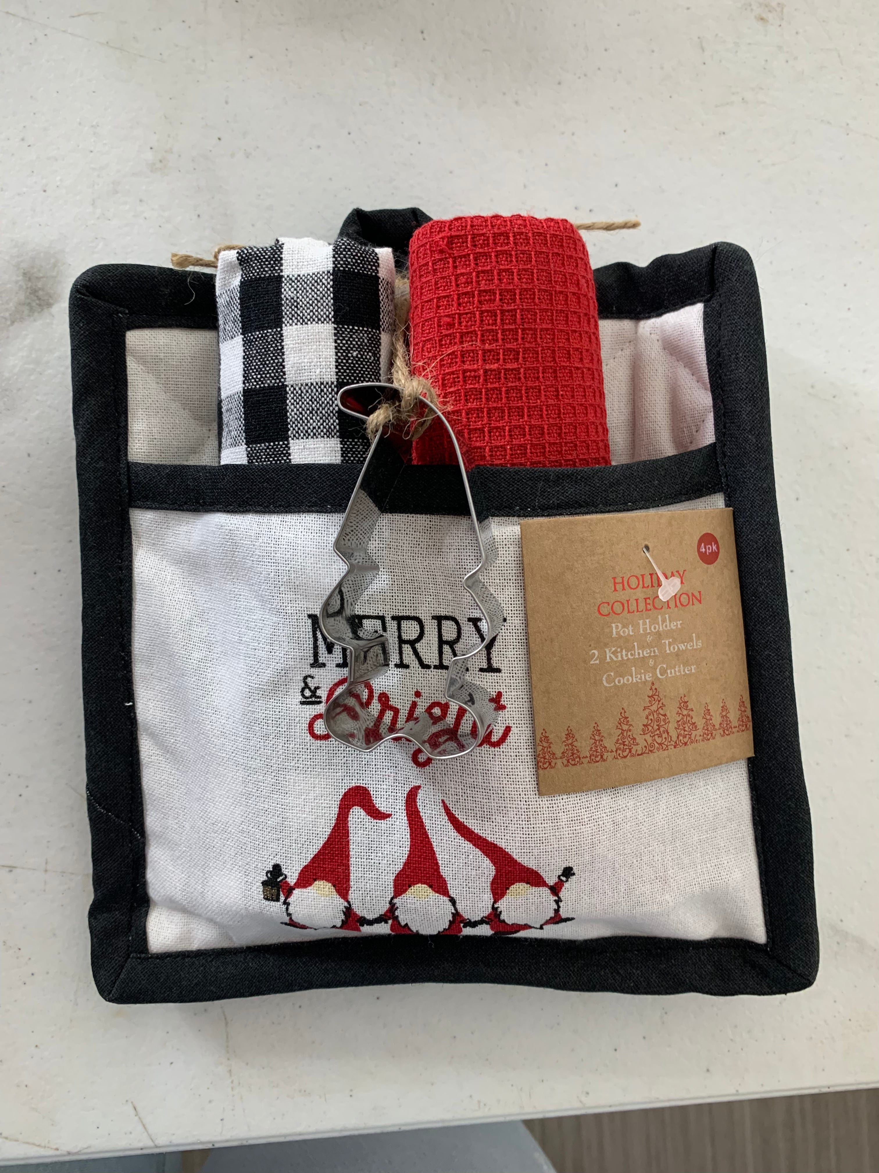 Holiday 4pc Towel Set - Merry & Bright