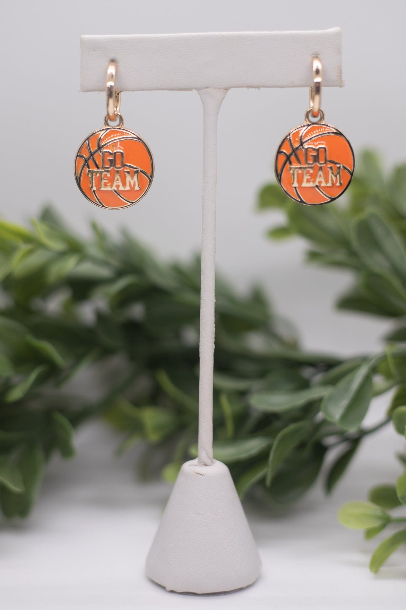 Basketball Hoop Earring