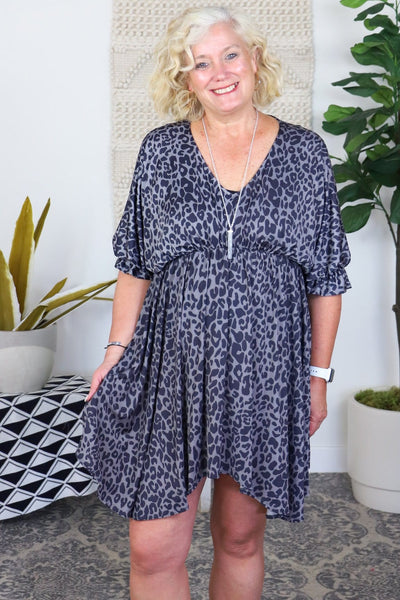 Leopard Cinch Dress