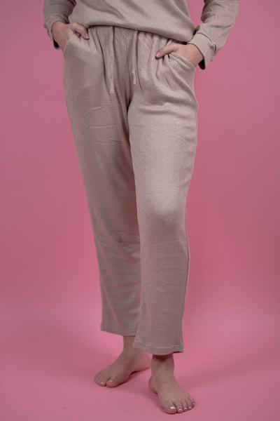 Solid Knit Lounge Pants